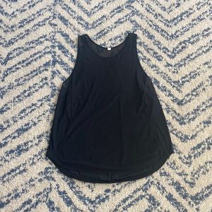 Black Lululemon Sculpt Tank